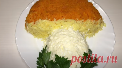 Салат Боровик. Рецепт вкусного и простого в приготовлении салата. | Inna Lime | Дзен