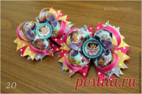 Мастер-класс "Boutique bows" ("Американские бантики") - Ярмарка Мастеров - ручная работа, handmade
