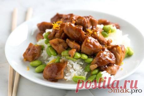 Курица в апельсиново-медовом соусе рецепт с фото