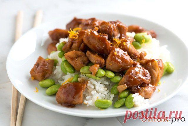 Курица в апельсиново-медовом соусе рецепт с фото