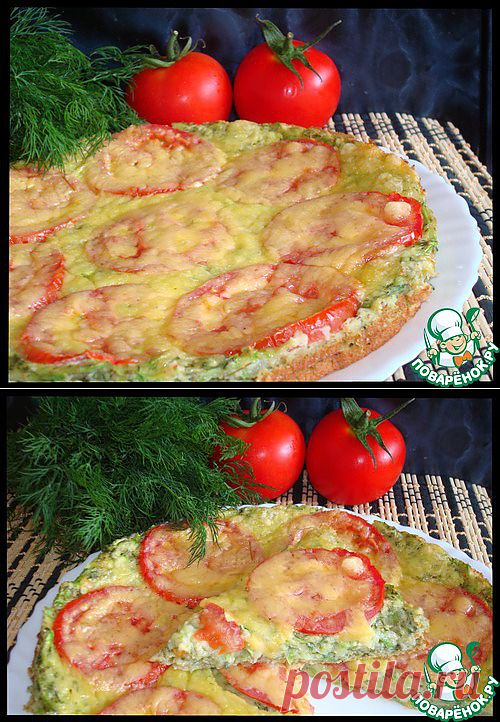 Кабачковая пицца. Автор: hto33