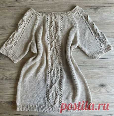 Туника спицами