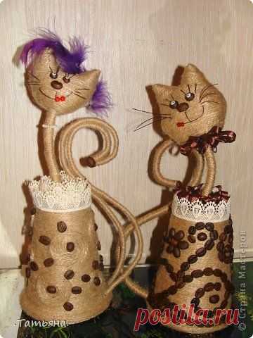 Кофейные кошки.