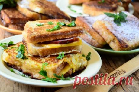 Французские тосты (мастер-класс) - пошаговый рецепт с фото на Повар.ру