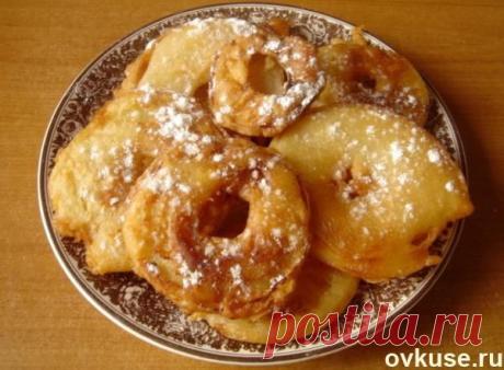 Яблочные оладьи с корицей - Простые рецепты Овкусе.ру