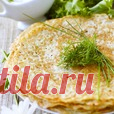 Блины из сырого картофеля Кулинарный рецепт
