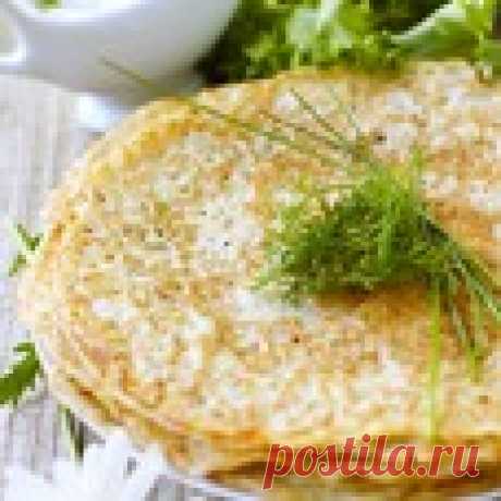 Блины из сырого картофеля Кулинарный рецепт