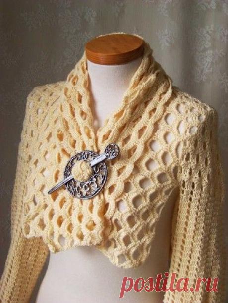 Iris Udo приколол(а) это к доске Crochet &amp; knitting - clothing | Pint…