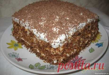 ​Торт "Мечта жизни" Ну, очень вкусный торт!!! Готовится легко и быстро!!! Съедается еще быстрее😁Потребуется:Тесто:-100 г сливочного масла-банка сгущенного молока-2 яйца-1 стакан муки-1/2 ч.л. соды-1-2 ч.л. какаоКрем:-300 г сметаны-150 г сахара👩🏻🍳Приготовление:Растопить масло, смешать со сгущенным молоком, 2...