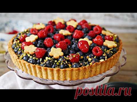 Soczysta tarta borówkowo – malinowa z białą czekoladą – PRZEPIS – Mała Cukierenka