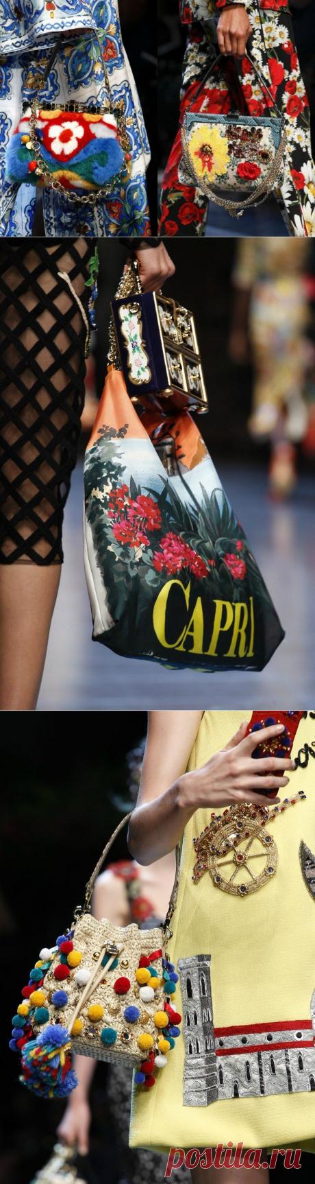 СУМКИ Dolce &amp; Gabbana весна-лето 2016