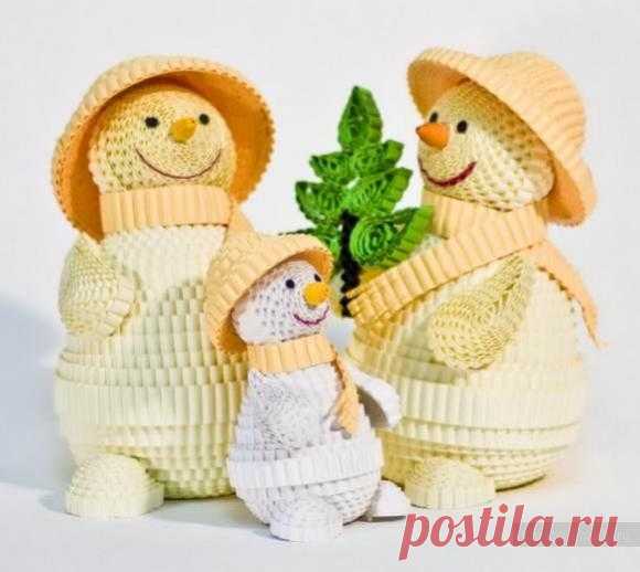 Техника Квиллинг - поделки из гофрированного картона, картинки / Техника квиллинг, бумагокручение, - схемы и мастер класс. Фото, картинки, открытки / КлуКлу. Рукоделие - бисероплетение, квиллинг, вышивка крестом, вязание