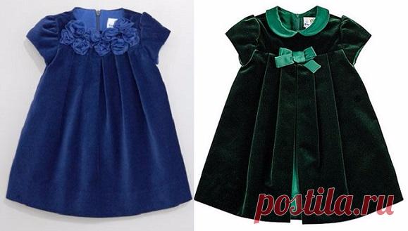Нарядное платье для девочки. Выкройка на возраст 1-14 лет
