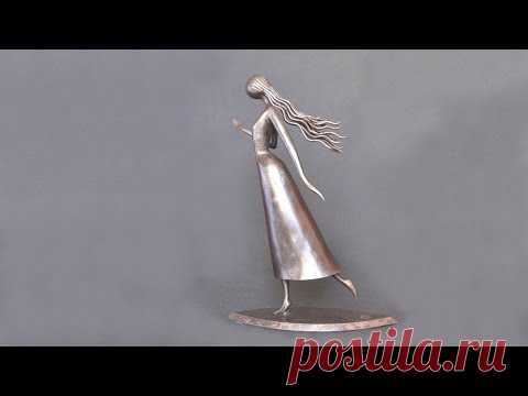 Не выбрасывайте обрезки металла!Холодная ковка!Самоделка!DIYS and crafts for boring days at home! - YouTube