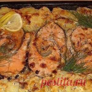 Рецепты запекания рыбы - будет очень вкусно
