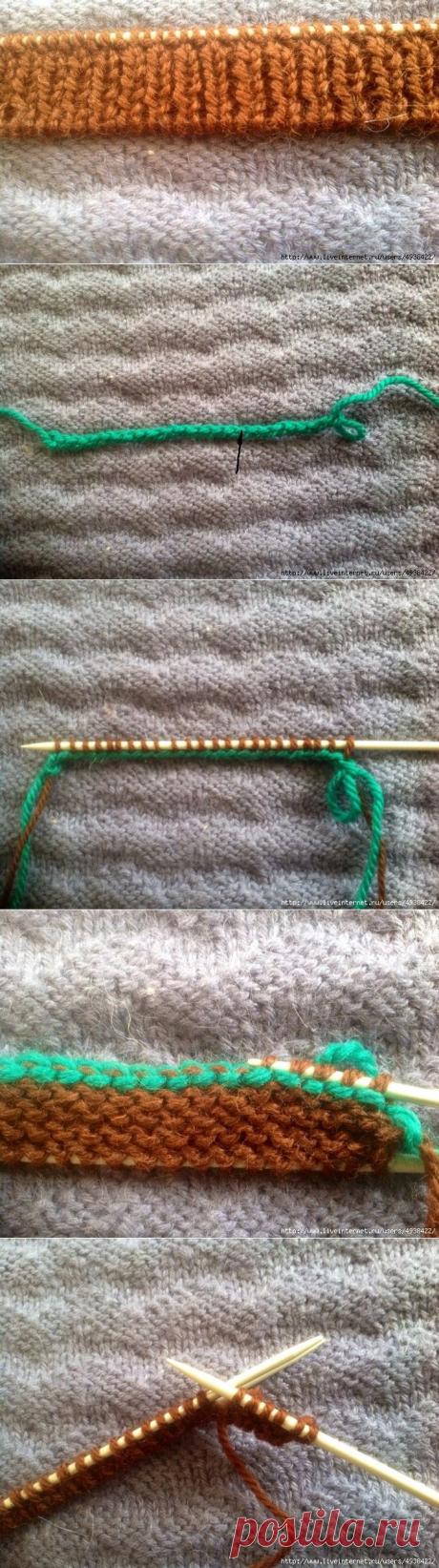 Простой и быстрый вариант набора резинки.