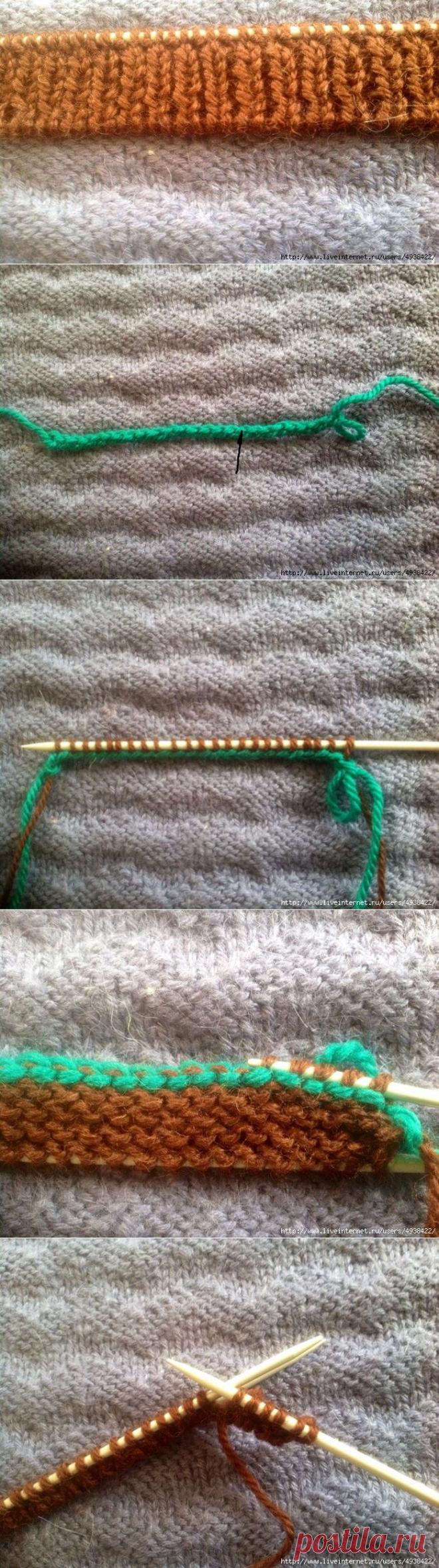 Простой и быстрый вариант набора резинки.