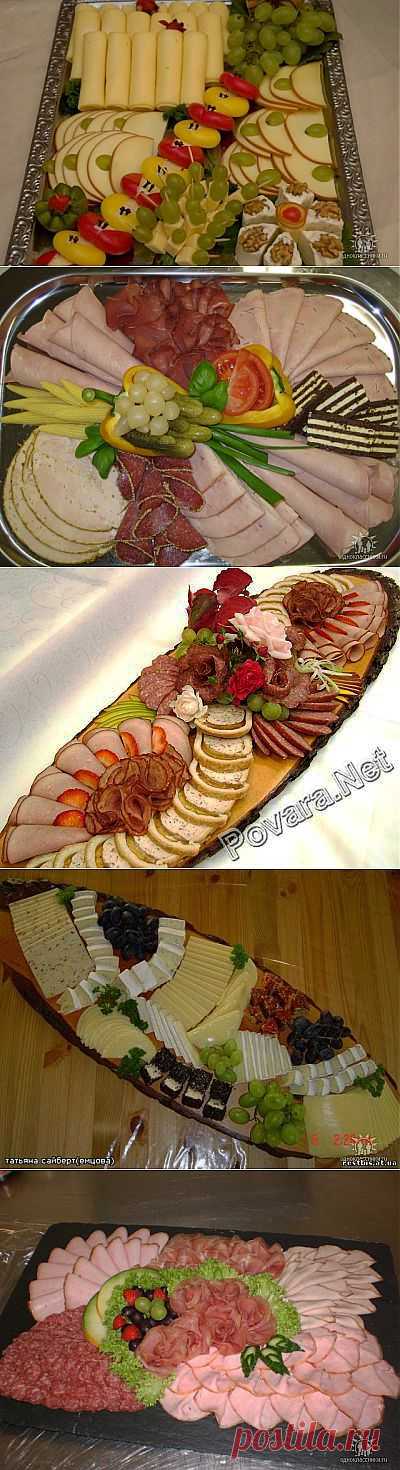 Нарезка на праздничный стол.