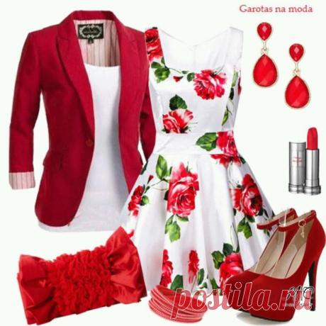 Образы с красными акцентами