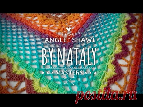 ХИТ! 💥💥💥 ШАЛЬ «ANGLE»: ВЯЖЕМ РЯД ЗА РЯДОМ! МАСТЕР-КЛАСС
