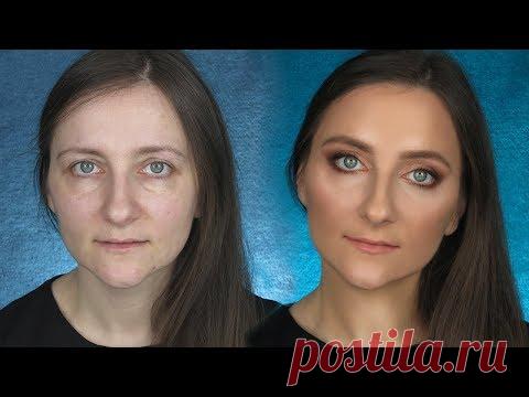 УБИРАЕМ УСТАЛОСЬ МАКИЯЖЕМ И ДЕЛАЕМ ЛИФТИНГ | Мастер - классы визажиста