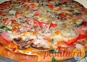 Тесто для домашней пиццы | Смачно