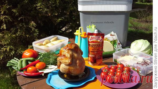 Курочка, приготовленная в Маринаде для курицы 
