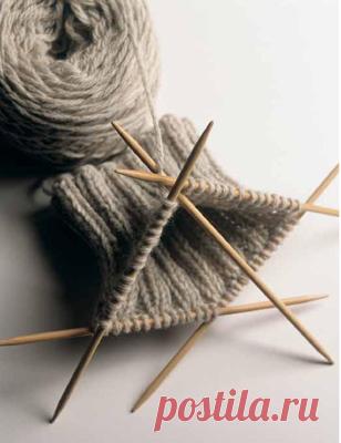 Круговое вязание двумя парами кольцевых спиц - ira_fd