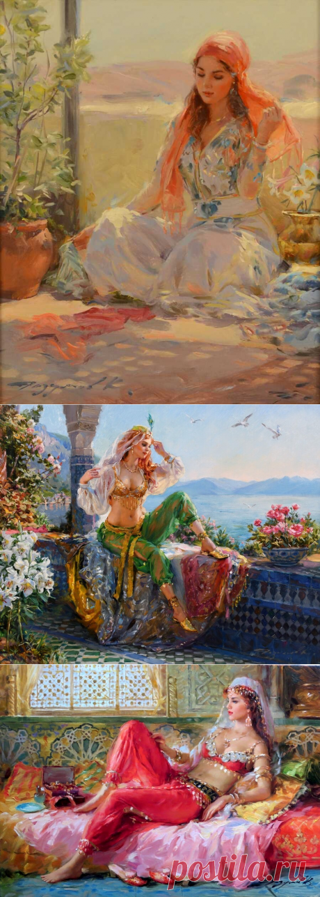 ВЫ, В ГАРЕМЕ СУЛТАНА, РОСКОШНОМ И СБЕЖАТЬ ИЗ НЕГО НЕВОЗМОЖНО...