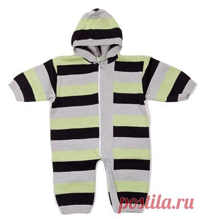 Интернет-магазин трикотажной одежды Носи своё!&#58; Б11160 Комбинезон детский (серый/салатовый/графит)