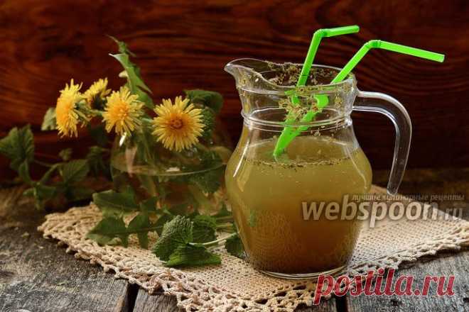 Лимонад из одуванчиков рецепт с фото, как приготовить на Webspoon.ru