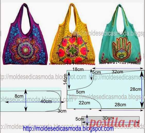 SACO FÁCIL DE CORTAR-32 ~ Moldes Moda por Medida