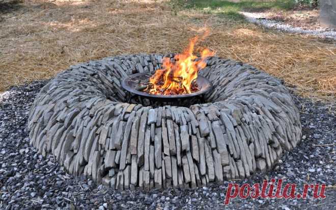 Интересные идеи очага на даче — Сделай сам, идеи для творчества - DIY Ideas