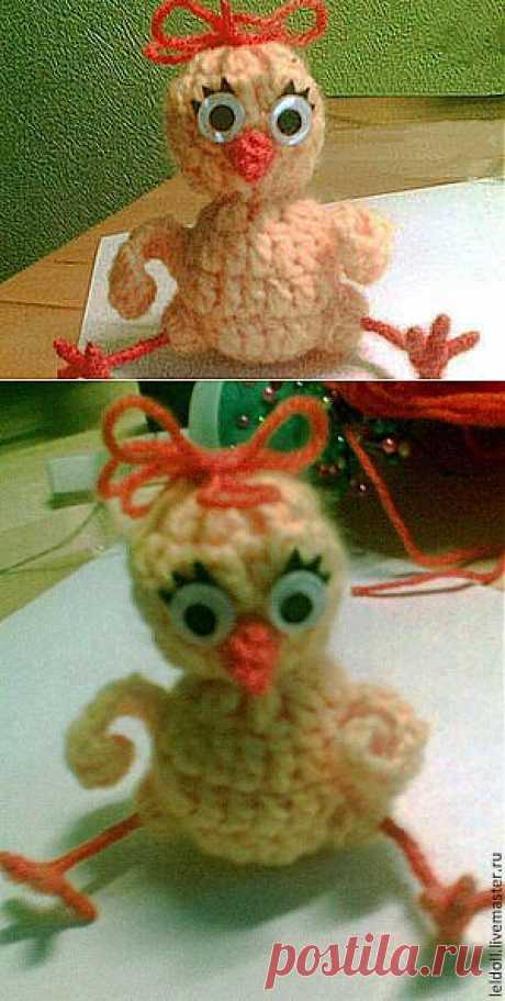 Пасхальный птенчик на скору руку - Ярмарка Мастеров - ручная работа, handmade