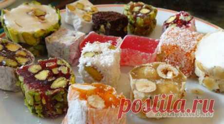 Рахат-лукум с орехами — Женская страничка