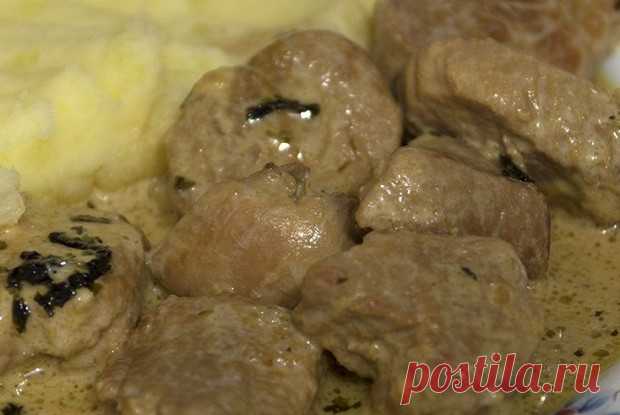 Свинина под соево-сметанным соусом рецепт – русская кухня: основные блюда