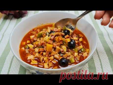 Солянка всегда вкусная! Один раз приготовив, вам захочется повторить!