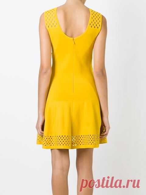 Fendi сетки Панель платье - Gaudenzi - Farfetch.com