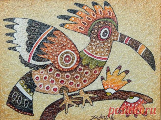 Декоративные птицы картины - 90 фото