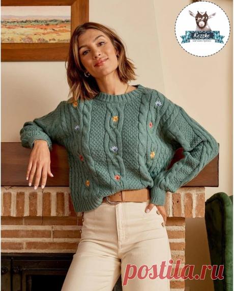Мозговой штурм: выбираем, что связать на зиму. Очень большая подборка брендовых свитеров со схемами | Вязание спицами LenkomKnit | Дзен