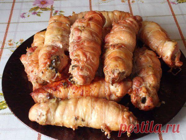 шеф-повар Одноклассники: Куриные рулеты с грибами