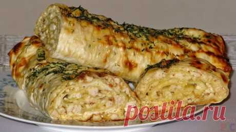 За 10 минут приготовьте вкуснейшие ТРУБОЧКИ из ЛАВАША — съедаются за обе щеки