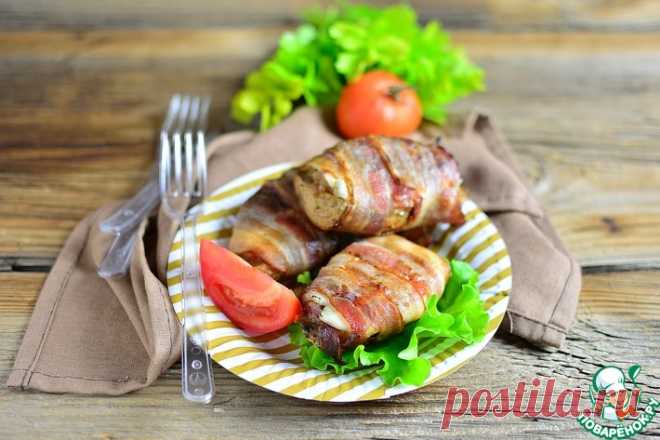 Гриль бутерброды в беконе с фаршем Кулинарный рецепт(***)