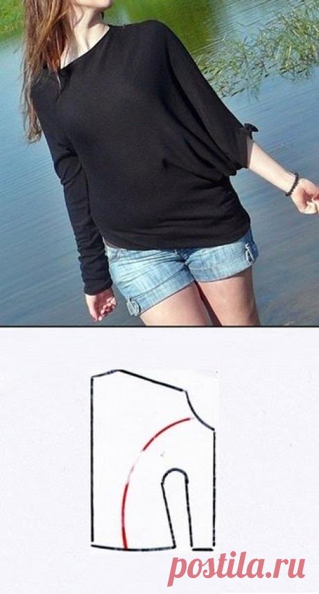 Перекошенный крой - Шить-просто