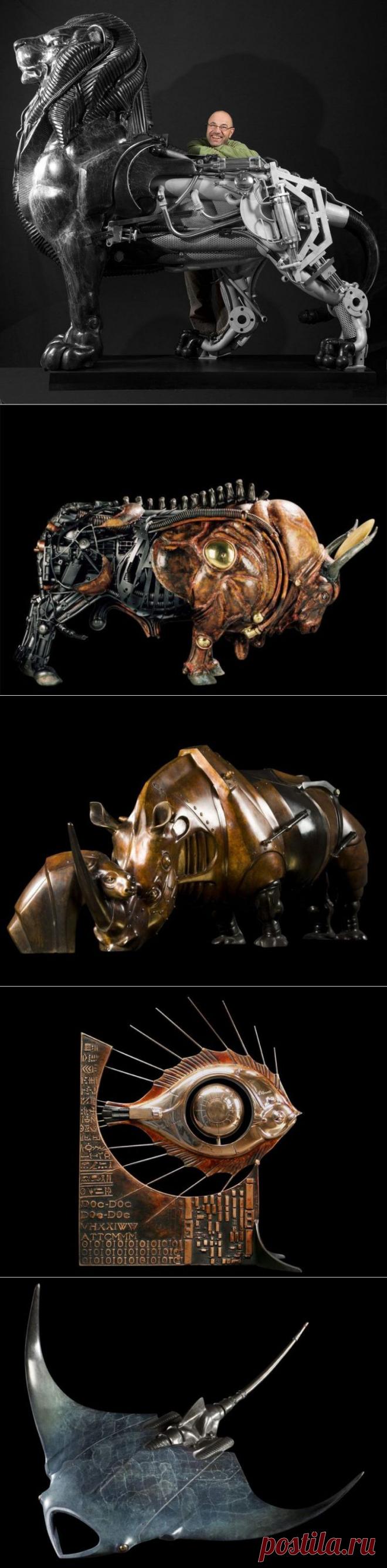 Скульптуры из необычного материала / Я - суперпупер