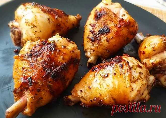 (1) Куриные ножки с чесноком🍗🧄🧡 - пошаговый рецепт с фото. Автор рецепта Юлия Прохорова . - Cookpad
