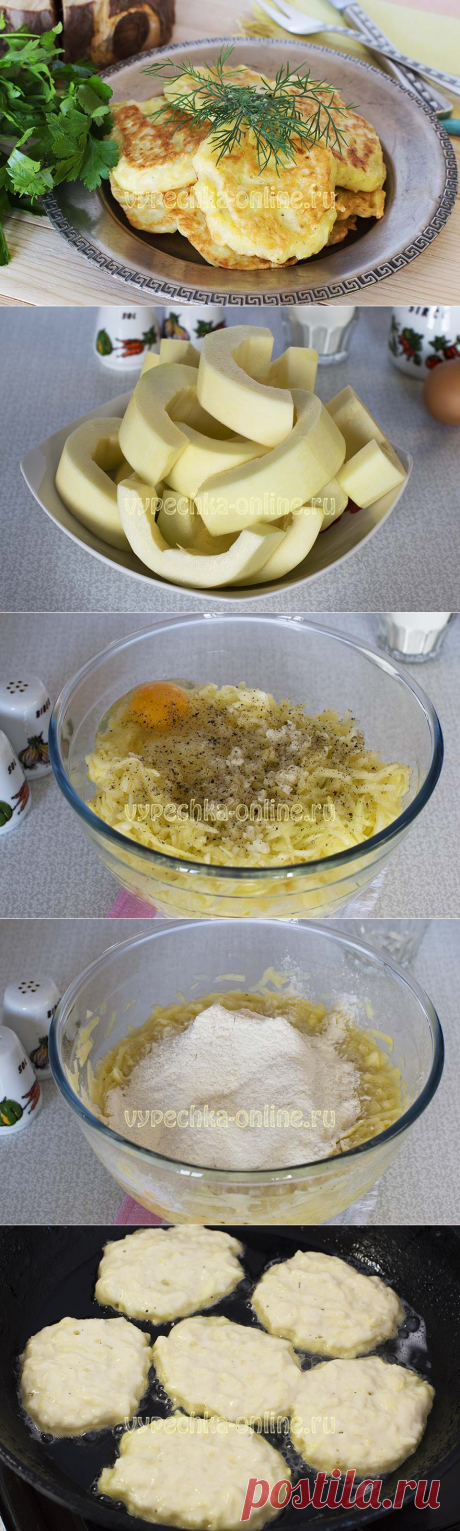 Простые кабачковые оладьи