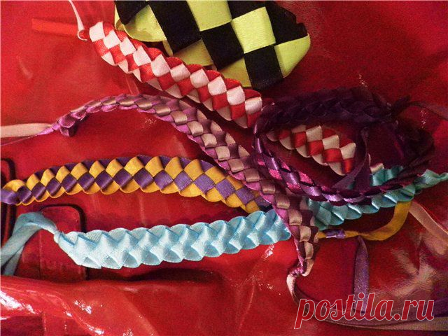 Как плести фенечки из ленточек для начинающих | Ladies.academ.org. Сайт для женщин и о женщинах