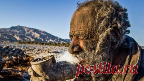 Пожилой иранец не мылся 60 лет: фото самого грязного человека в мире