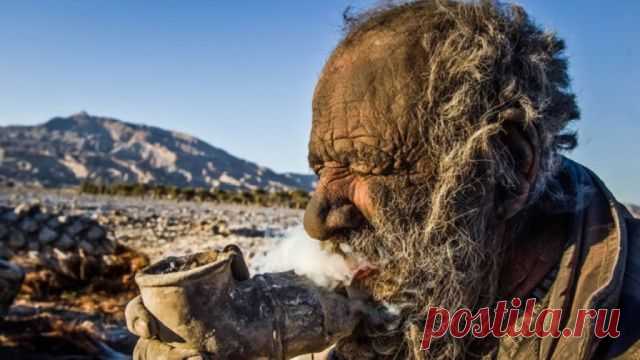 Пожилой иранец не мылся 60 лет: фото самого грязного человека в мире